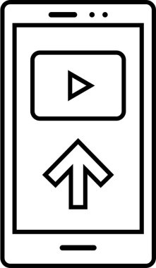 çalma düğmesi vektör çizimi 