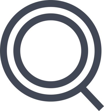 Ara. Web simgesi basit illüstrasyon