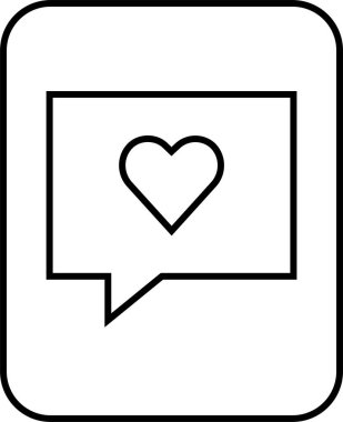 SMS ve Metin konuşma ikonu vektör illüstrasyonu