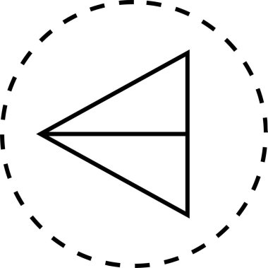 kullanıcı arayüzü ok simgesi, vektör illüstrasyonu