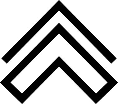 kullanıcı arayüzü ok simgesi, vektör illüstrasyonu