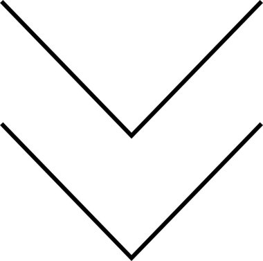 kullanıcı arayüzü ok simgesi, vektör illüstrasyonu