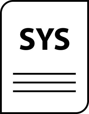 dosya adı simgesi vektör illüstrasyonu