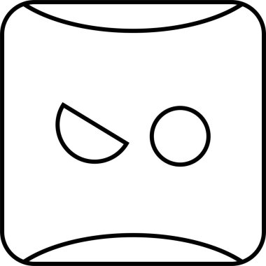 emoji yüz vektör illüstrasyonu