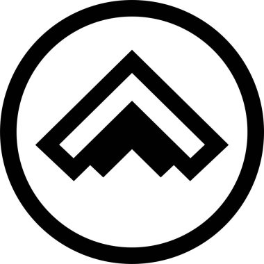 kullanıcı arayüzü ok simgesi, vektör illüstrasyonu