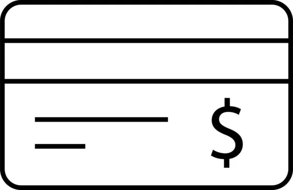 Ikona Financí Obchodní Ikona Ikona Peněz Vektorová Ilustrace — Stockový vektor