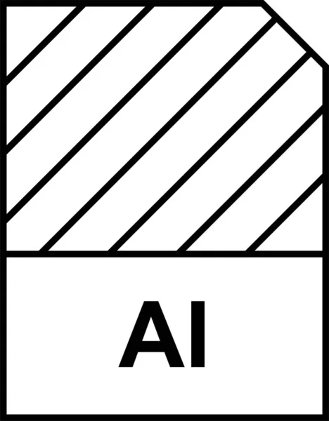 Bestandsnaam Pictogram Vector Illustratie — Stockvector