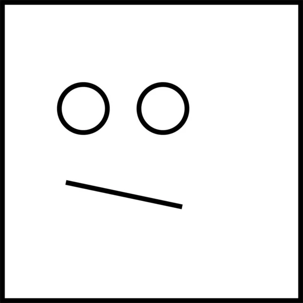Emoji Arcvektor Illusztráció — Stock Vector