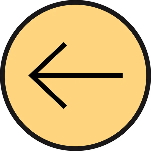 Webpfeil Symbol Vektorillustration — Stockvektor