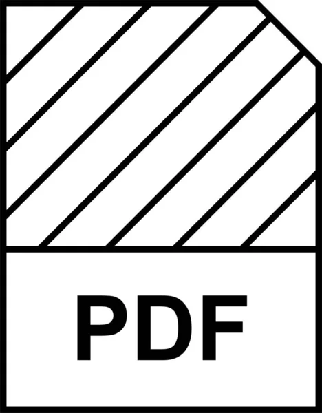 Nom Fichier Icône Vectoriel Illustration — Image vectorielle