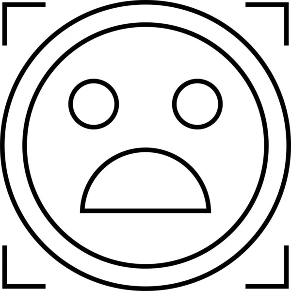 Emoji Face Vector Illustration — Stockový vektor