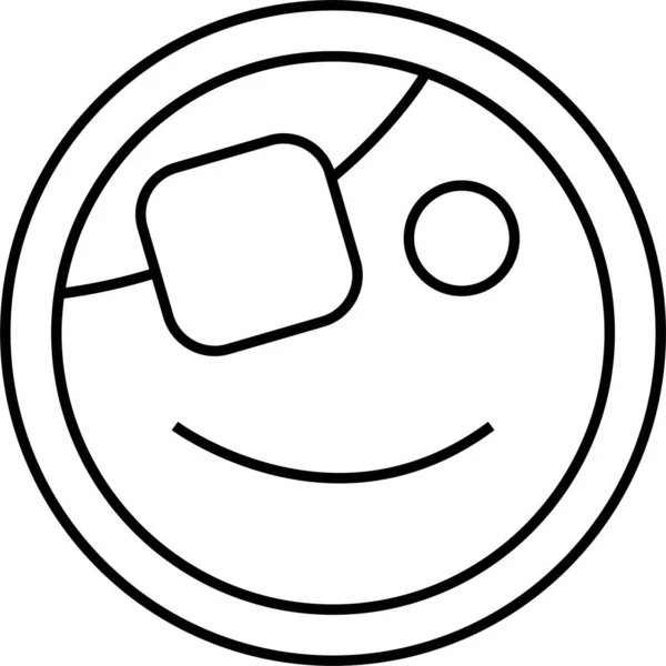 Emoji Face Vector Illustration — Stockový vektor