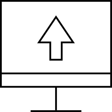 Basit web bilgi simgesi, vektör illüstrasyonu