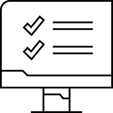 Basit web bilgi simgesi, vektör illüstrasyonu