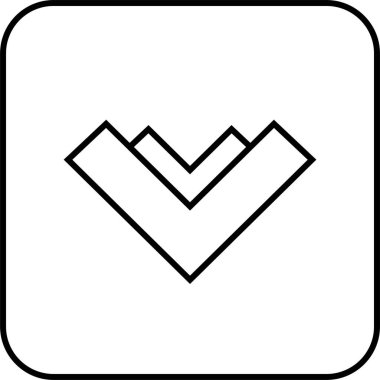 kullanıcı arayüzü ok simgesi, vektör illüstrasyonu