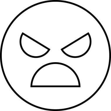 emoji yüz vektör illüstrasyonu