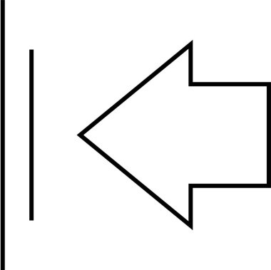 Basit web bilgi simgesi, vektör illüstrasyonu