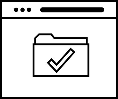 seo modern simgesinin vektör illüstrasyonu