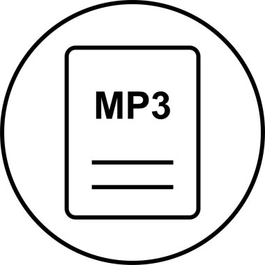 dosya adı simgesi vektör illüstrasyonu