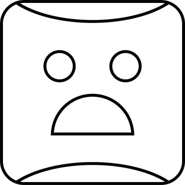 emoji yüz vektör illüstrasyonu