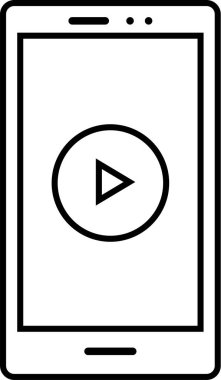 çalma düğmesi vektör çizimi 