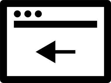 Yükle. Web simgesi basit illüstrasyon