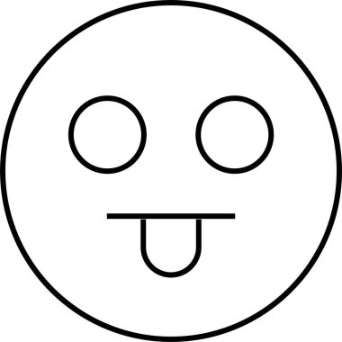 emoji yüz vektör illüstrasyonu