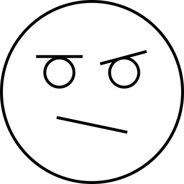 emoji yüz vektör illüstrasyonu