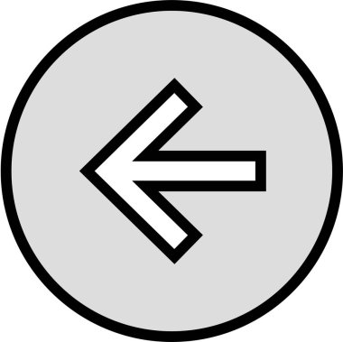 navigasyon simgesi işaret vektör çizimi