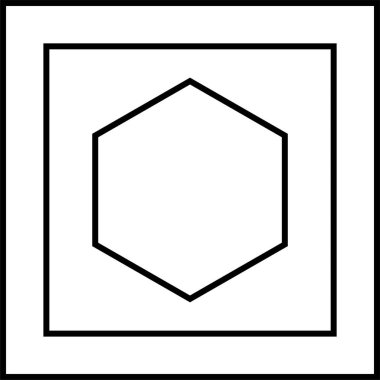 soyut yaratıcı şekil tasarımı vektör çizimi