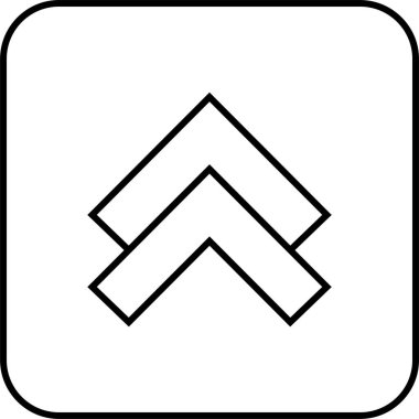 kullanıcı arayüzü ok simgesi, vektör illüstrasyonu