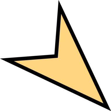 kullanıcı arayüzü ok simgesi, vektör illüstrasyonu