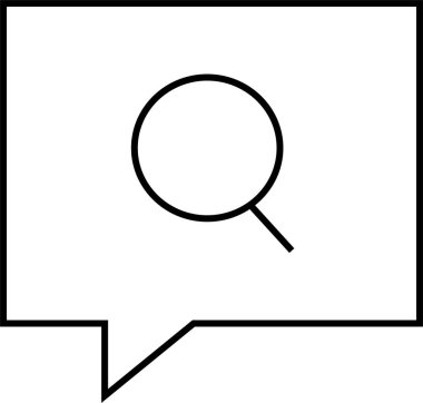 SMS ve Metin konuşma ikonu vektör illüstrasyonu