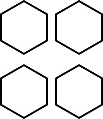 Basit bilgisayar arayüzü simgesi, vektör illüstrasyonu