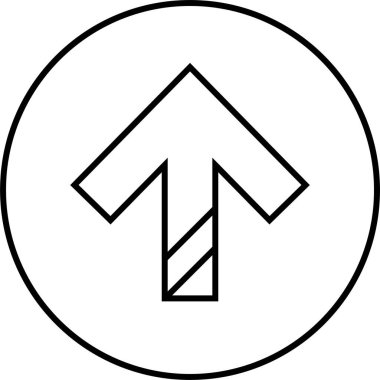 kullanıcı arayüzü ok simgesi, vektör illüstrasyonu