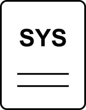 dosya adı simgesi vektör illüstrasyonu