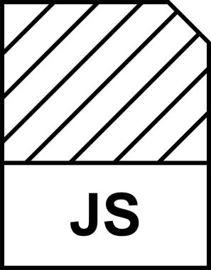 dosya adı simgesi vektör illüstrasyonu
