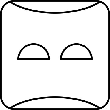 emoji yüz vektör illüstrasyonu