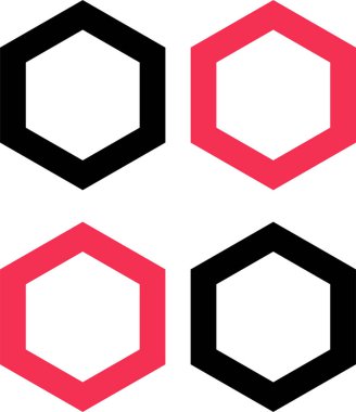 soyut geometrik desen, vektör illüstrasyonu