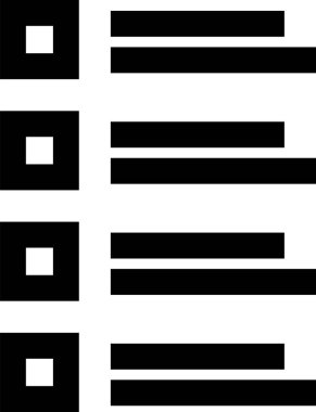 Web arayüzü simgesi, vektör illüstrasyonu