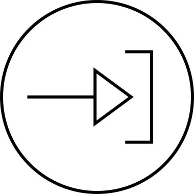 kullanıcı arayüzü ok simgesi, vektör illüstrasyonu