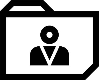 kullanıcı profili simgesi, vektör illüstrasyonu