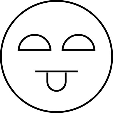 emoji yüz vektör illüstrasyonu