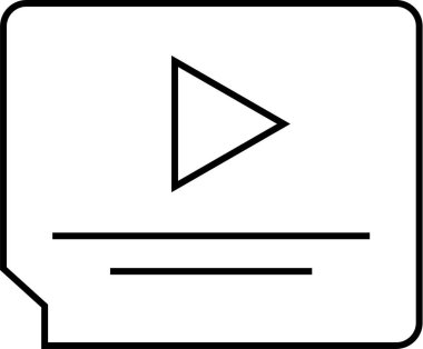 Web arayüzü simgesi, vektör illüstrasyonu