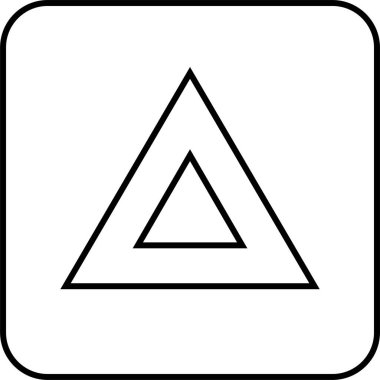 Bir ok simgesinin vektör illüstrasyonu