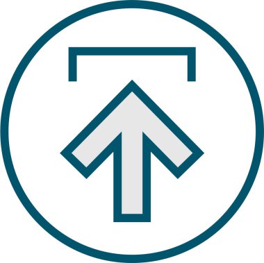 kullanıcı arayüzü ok simgesi, vektör illüstrasyonu