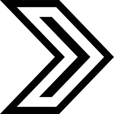 kullanıcı arayüzü ok simgesi, vektör illüstrasyonu