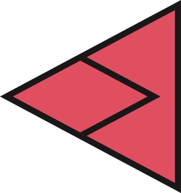 kullanıcı arayüzü ok simgesi, vektör illüstrasyonu