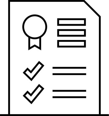 iş raporu, mali rapor simgesi, vektör illüstrasyonu