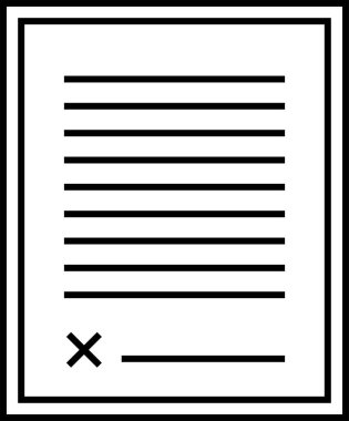 iş raporu, mali rapor simgesi, vektör illüstrasyonu